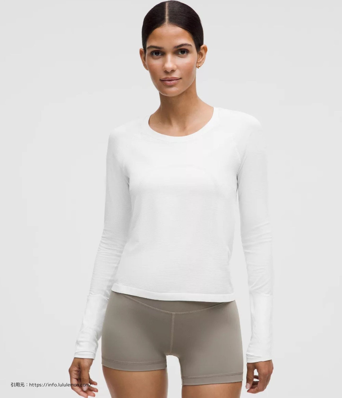 スウィフトリー テック ロング スリーブ 2.0 ウエスト丈 (Swiftly Tech Long Sleeve 2.0）